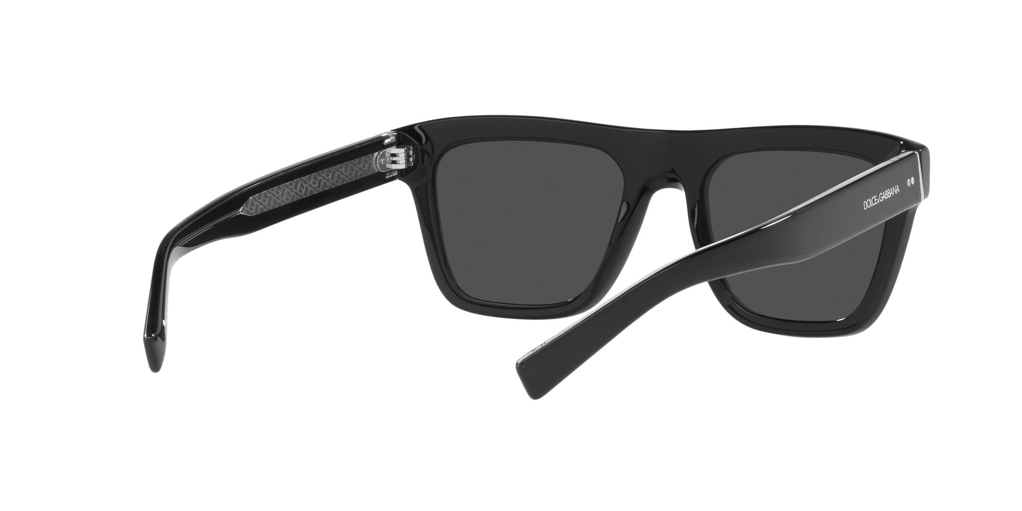 Occhiali da sole Dolce & Gabbana DG 4420 (501/87) colore nero forma quadrato lenti grigio scuro