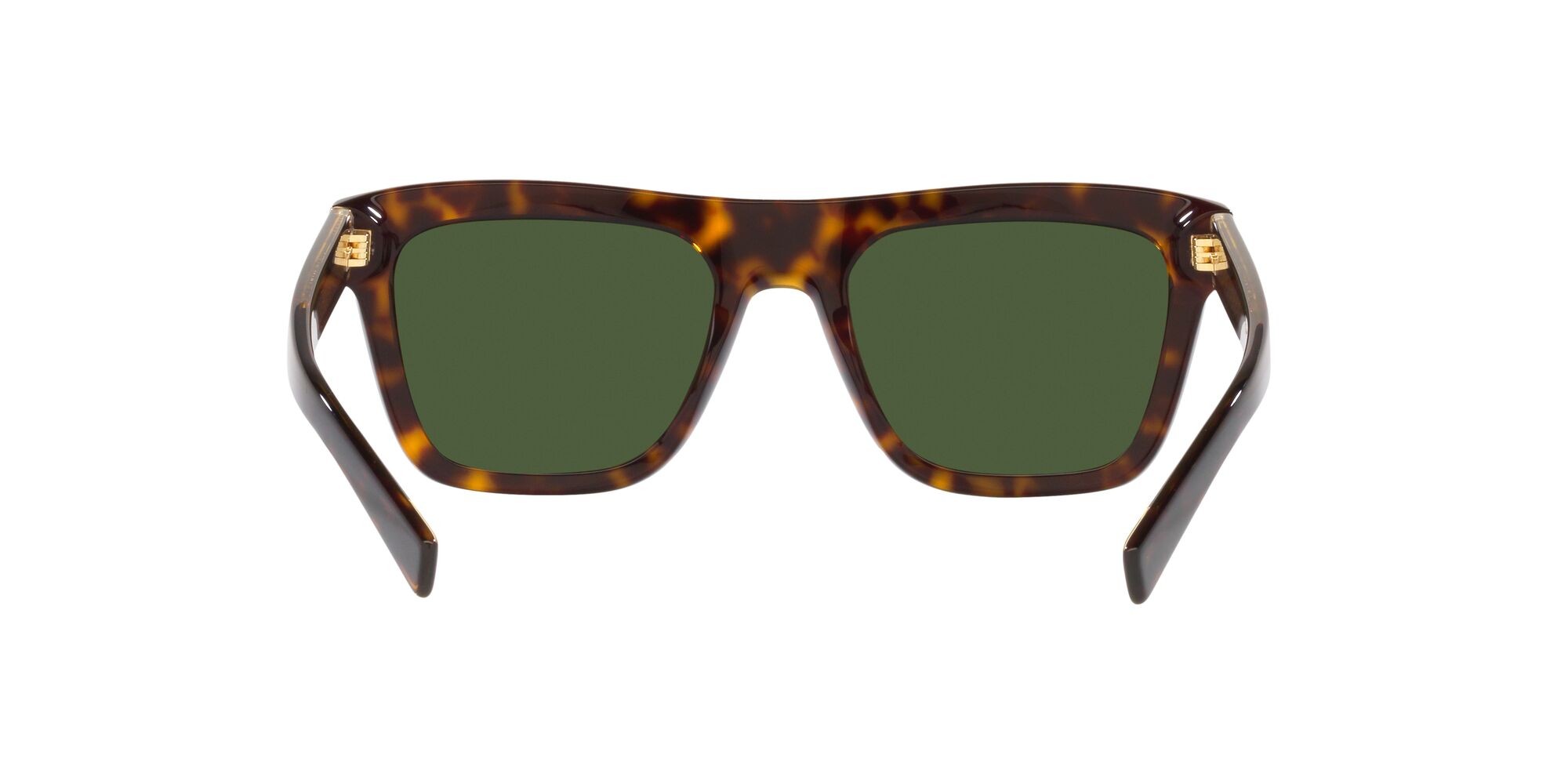 Occhiali da sole Dolce & Gabbana DG 4420 (502/71) colore havana forma quadrato lenti verde scuro