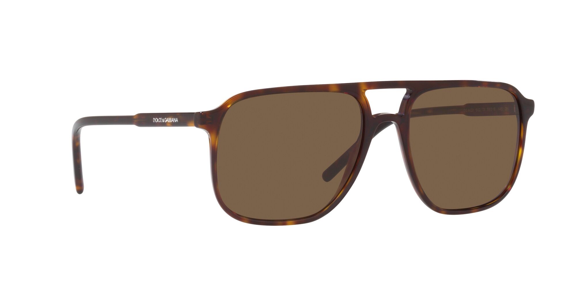 Sonnenbrillen Dolce & Gabbana DG 4423 (502/73) farbe havana form aviator gläser marrone scuro