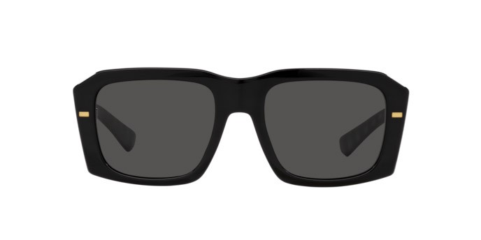 Sunglasses Dolce & Gabbana DG 4430 (501/87) color nero shape square lenses grigio scuro