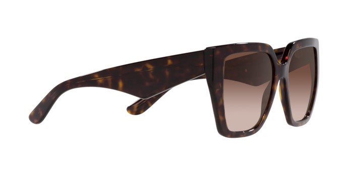 Sunglasses Dolce & Gabbana DG 4438 (502/13) color havana shape square lenses marrone sfumato