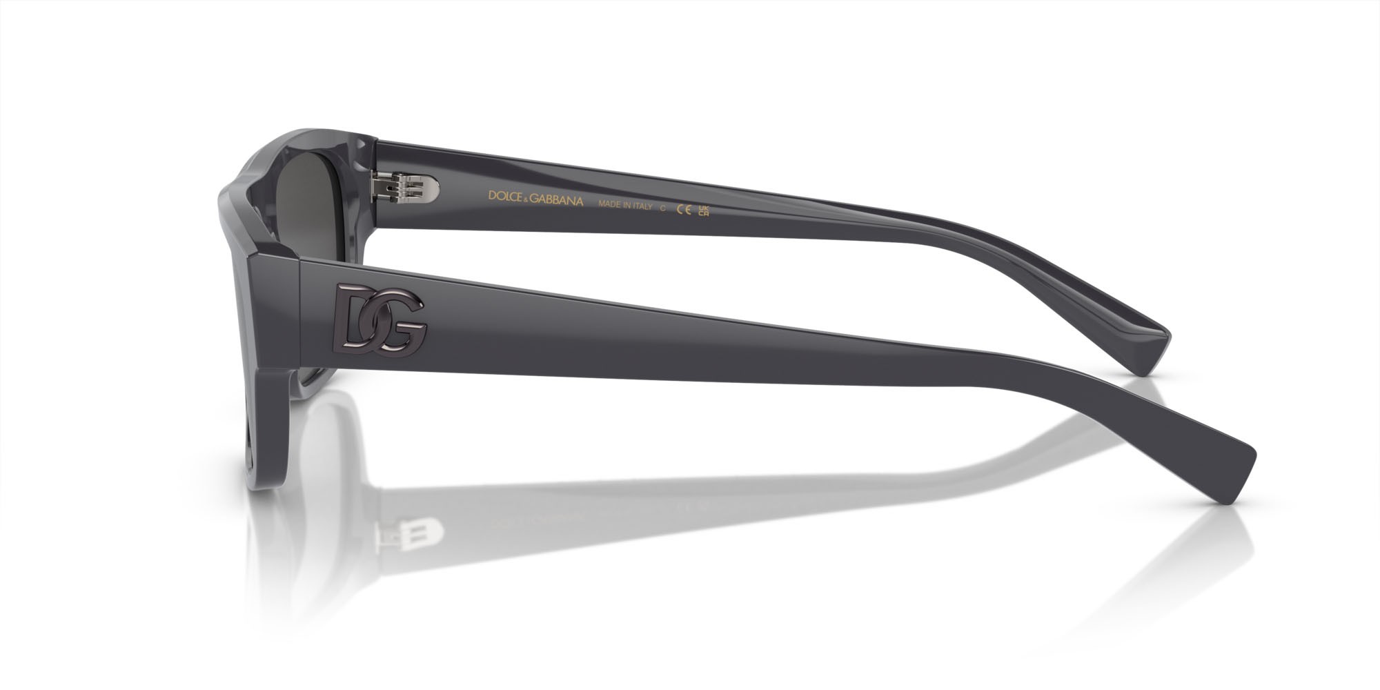 Sonnenbrillen Dolce & Gabbana DG 4455 (310187) farbe grigio scuro form rechteckig gläser grigio scuro