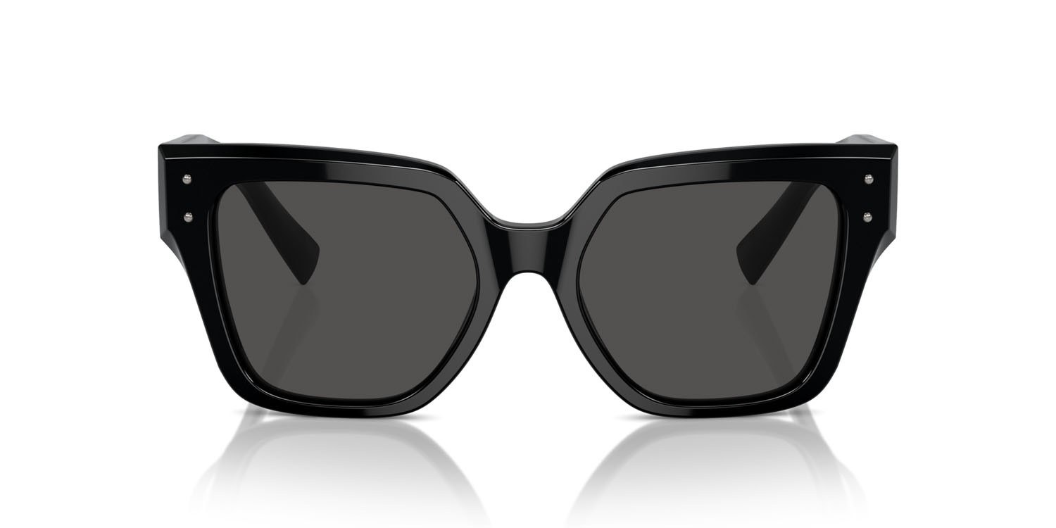 Sunglasses Dolce & Gabbana DG 4471 (501/87) color nero shape square lenses grigio scuro