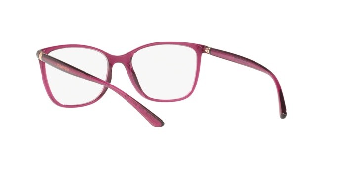 Occhiali da vista Dolce & Gabbana DG 5026 (1754) colore transparent black cherry forma rettangolare lenti demo lens