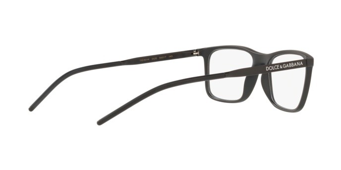 Occhiali da vista Dolce & Gabbana DG 5044 (2525) colore matte black forma rettangolare lenti demo lens