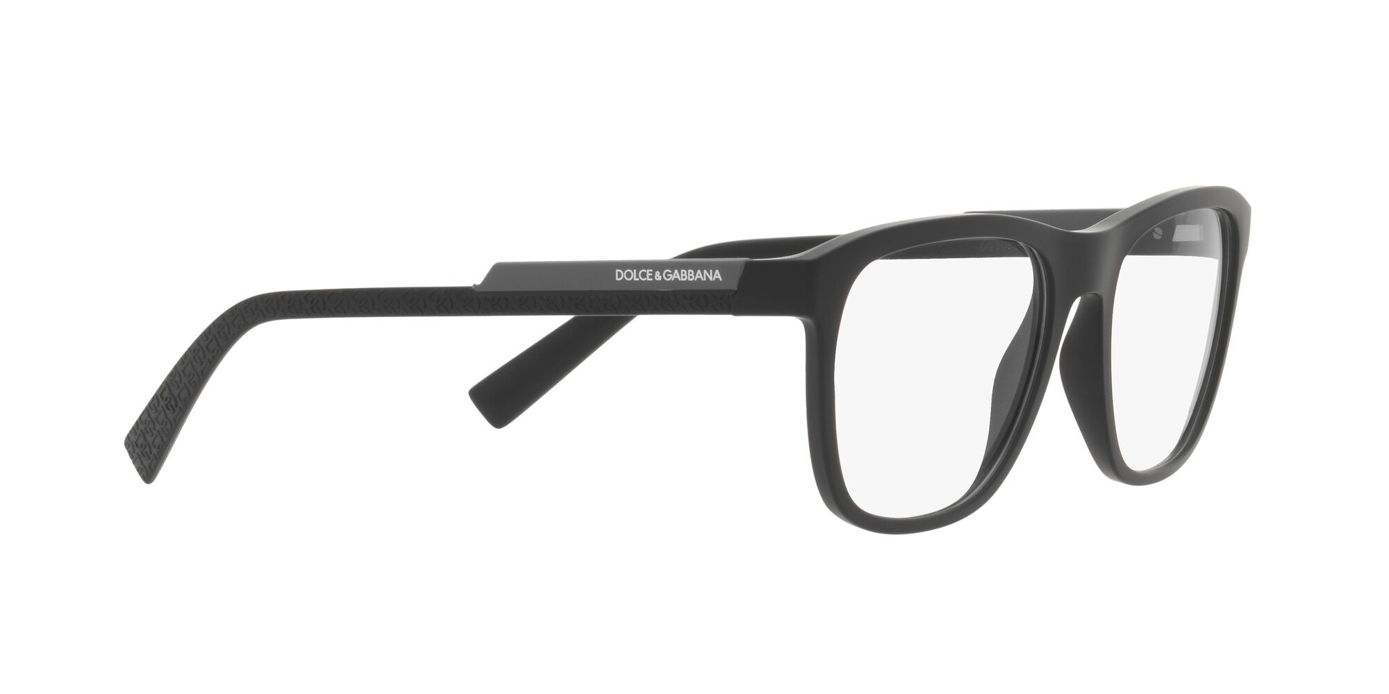 Brillen Dolce & Gabbana DG 5089 (2525) farbe nero opaco form rechteckig gläser lente demo