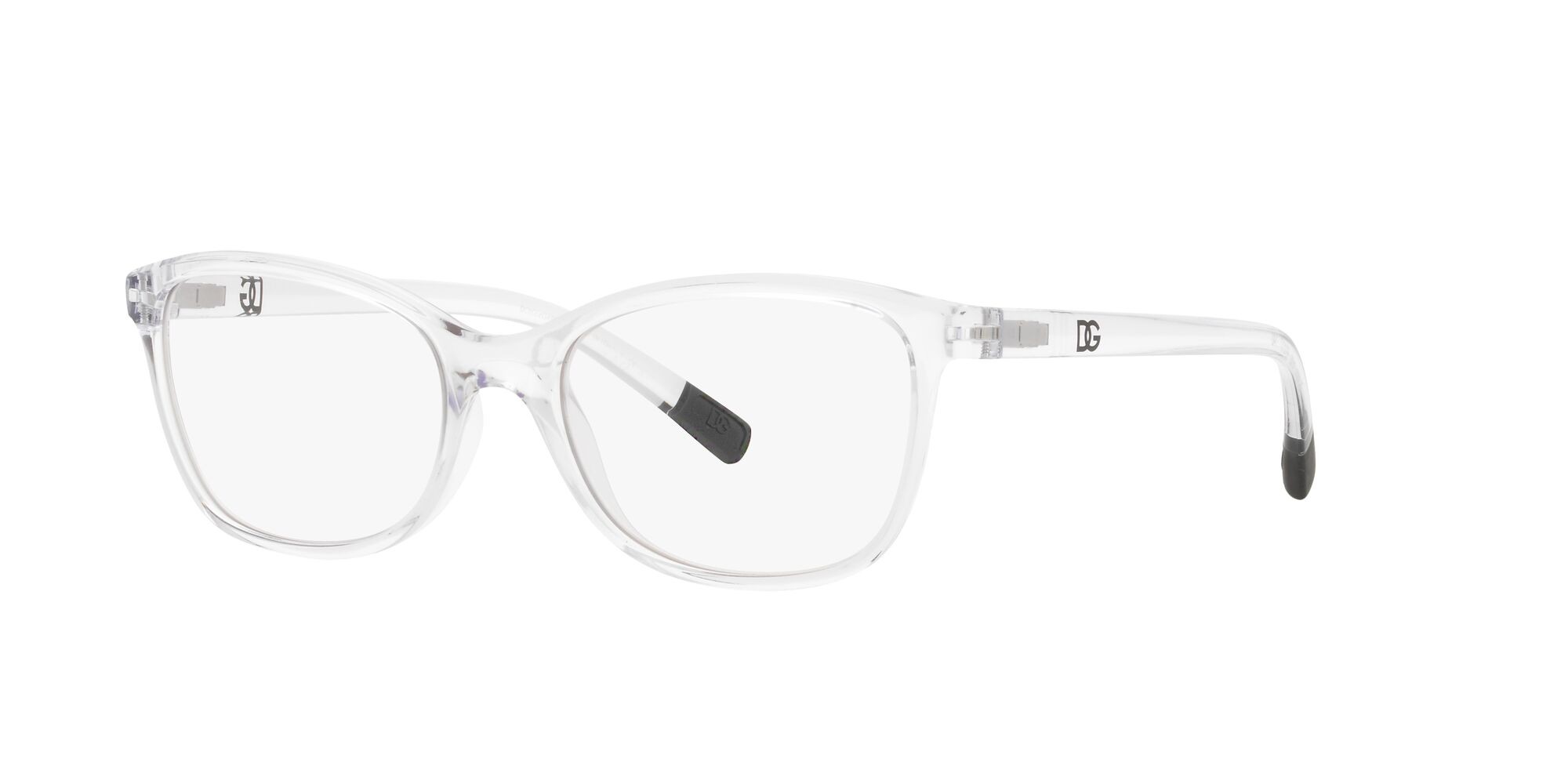Brillen Dolce & Gabbana DG 5092 (3133) farbe cristallo form rechteckig gläser trasparente con filtro anti luce blu