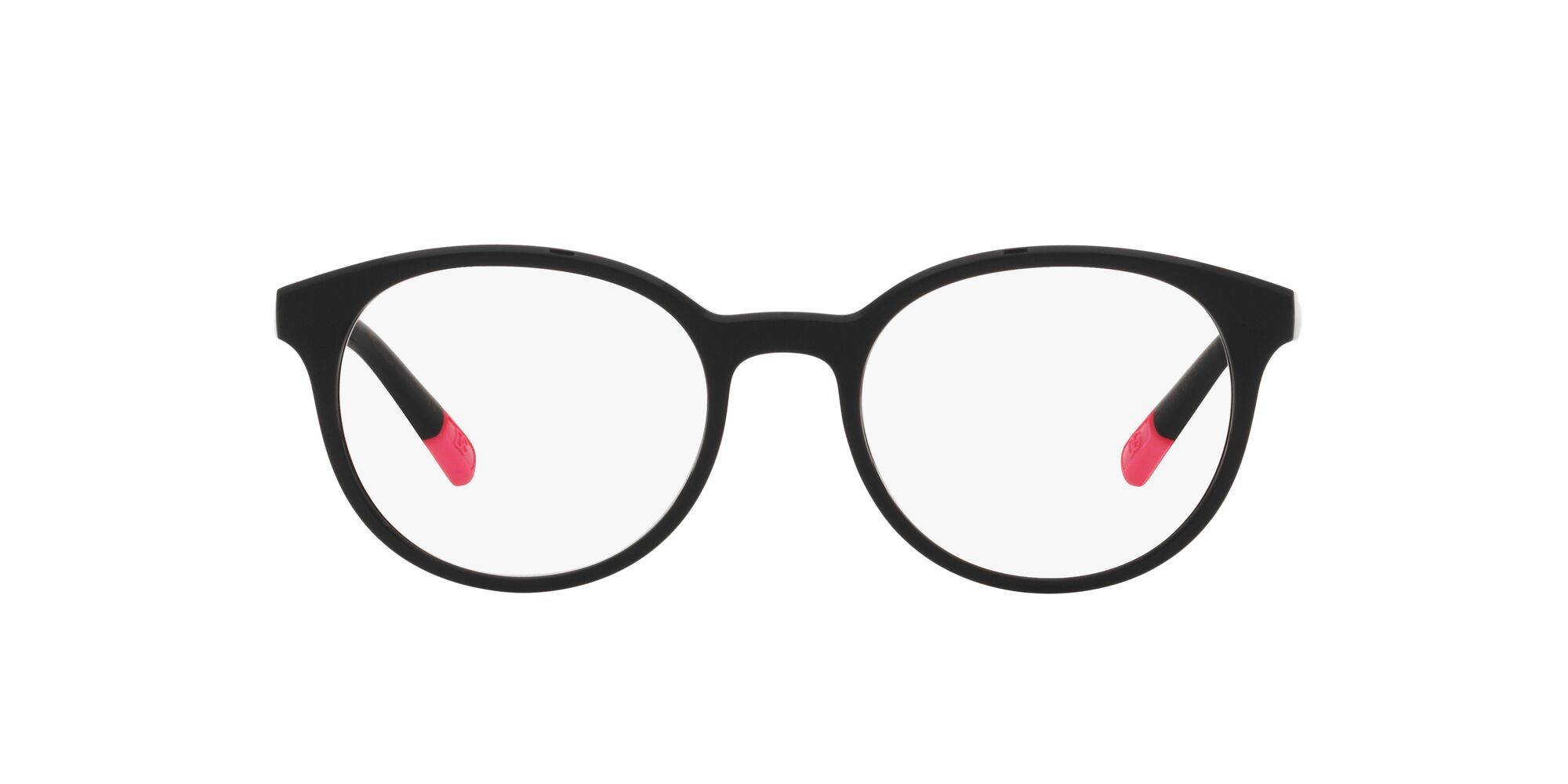 Brillen Dolce & Gabbana DG 5093 (501) farbe nero form pantos gläser trasparente con filtro anti luce blu