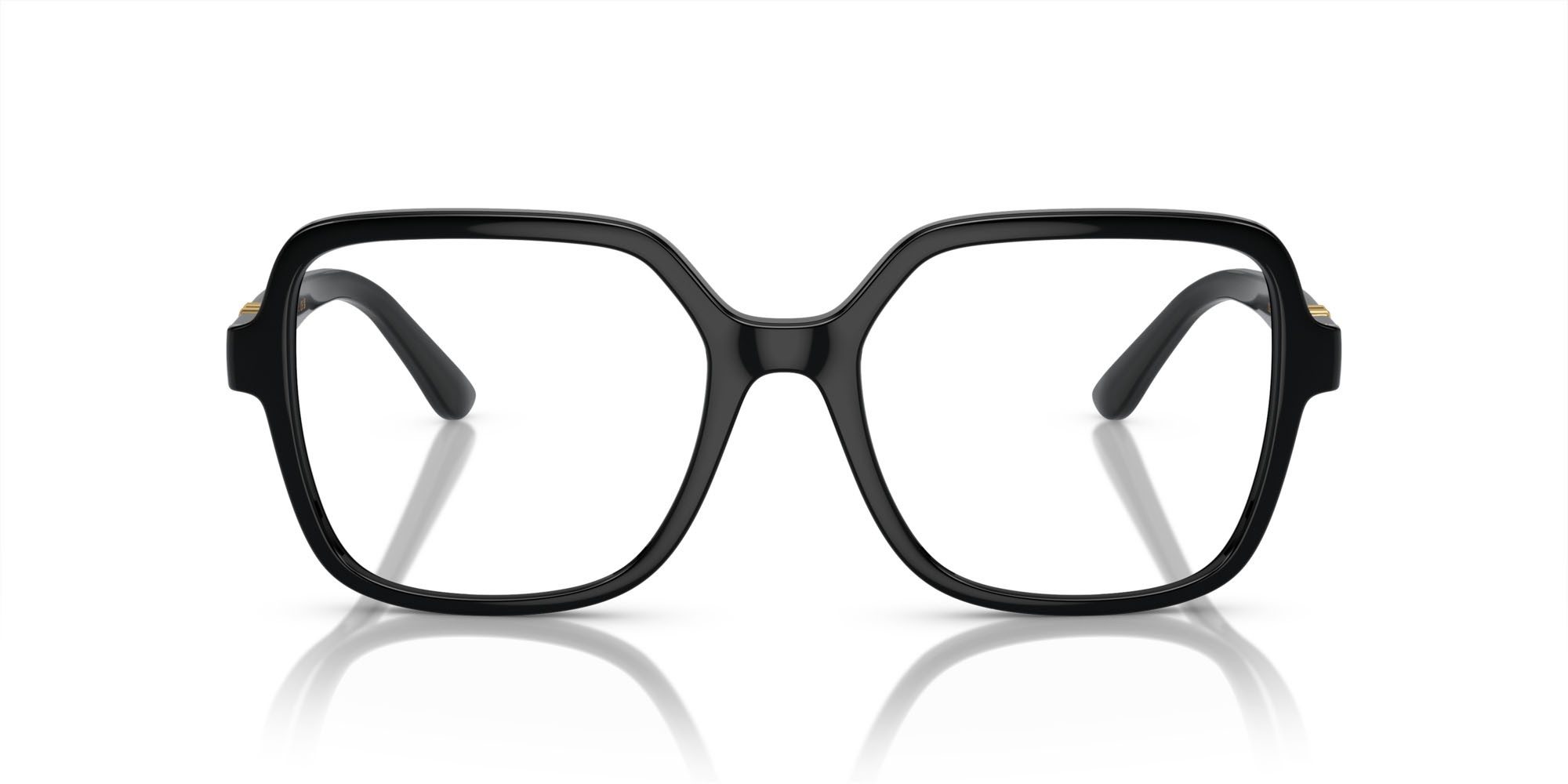 Eyeglasses Dolce & Gabbana DG 5105U (501) color nero shape square lenses lente demo