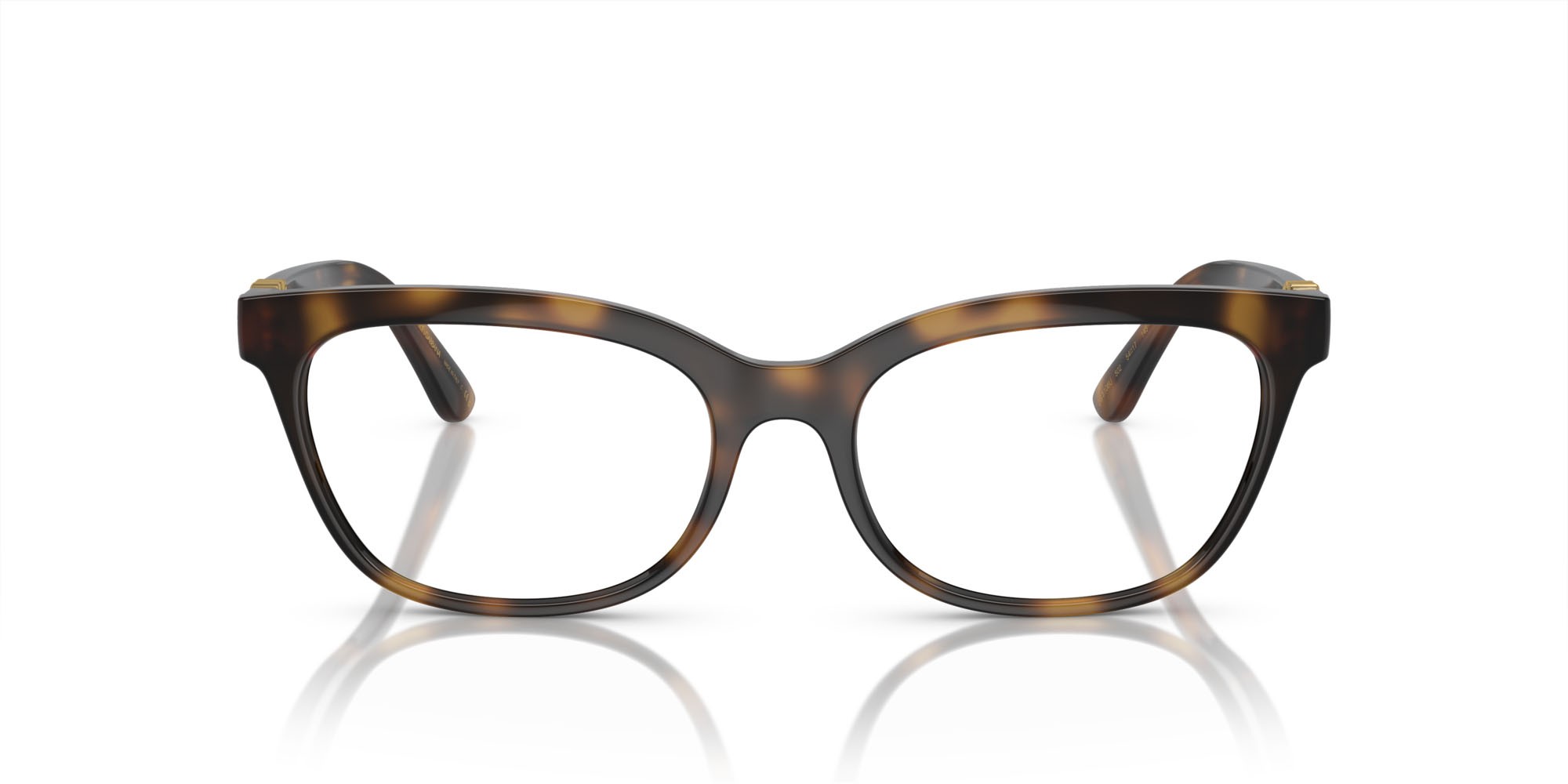 Eyeglasses Dolce & Gabbana DG 5106U (502) color havana shape butterfly lenses lente demo