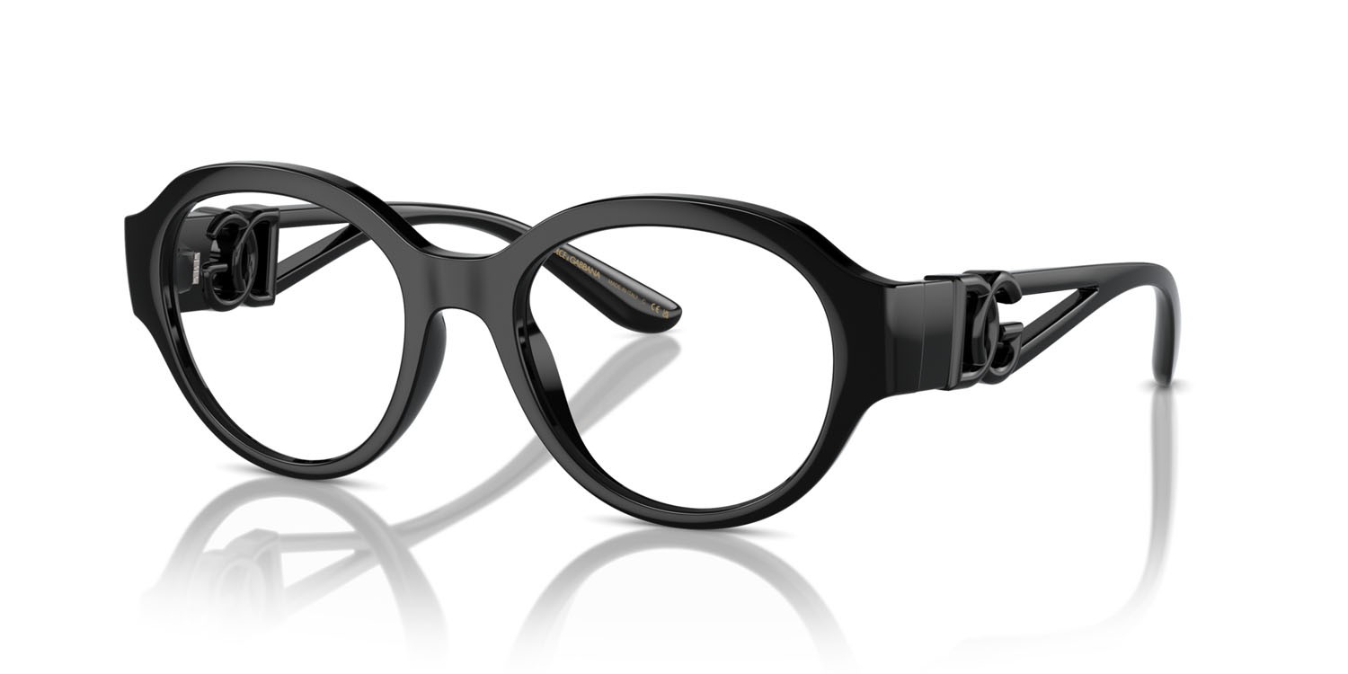 Brillen Dolce & Gabbana DG 5111 (501) farbe nero form pantos gläser lente demo