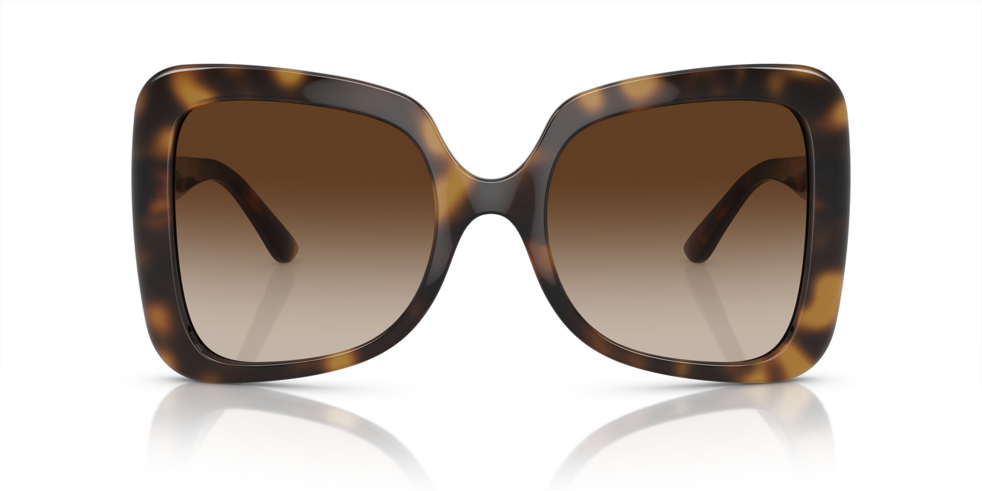 Sonnenbrillen Dolce & Gabbana DG 6193U (502/13) farbe havana form schmetterling gläser marrone sfumato