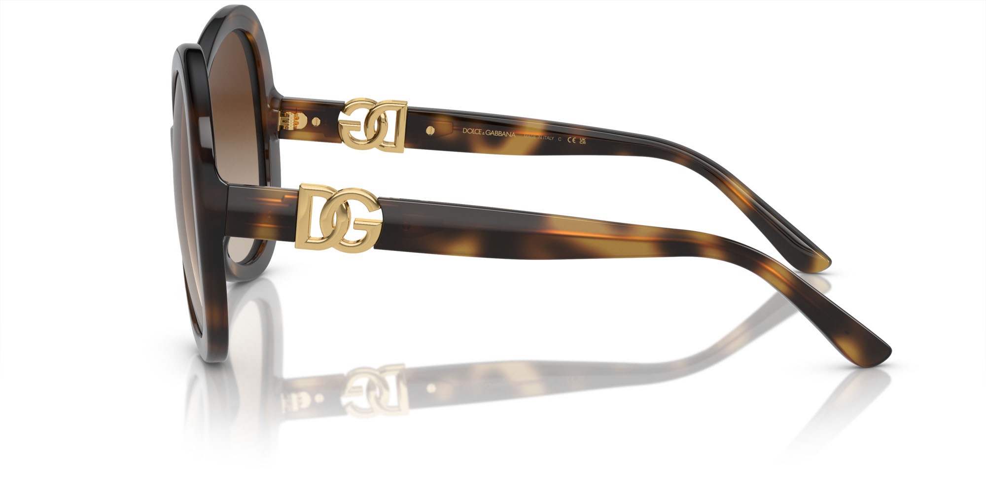 Sonnenbrillen Dolce & Gabbana DG 6194U (502/13) farbe havana form oval gläser marrone sfumato