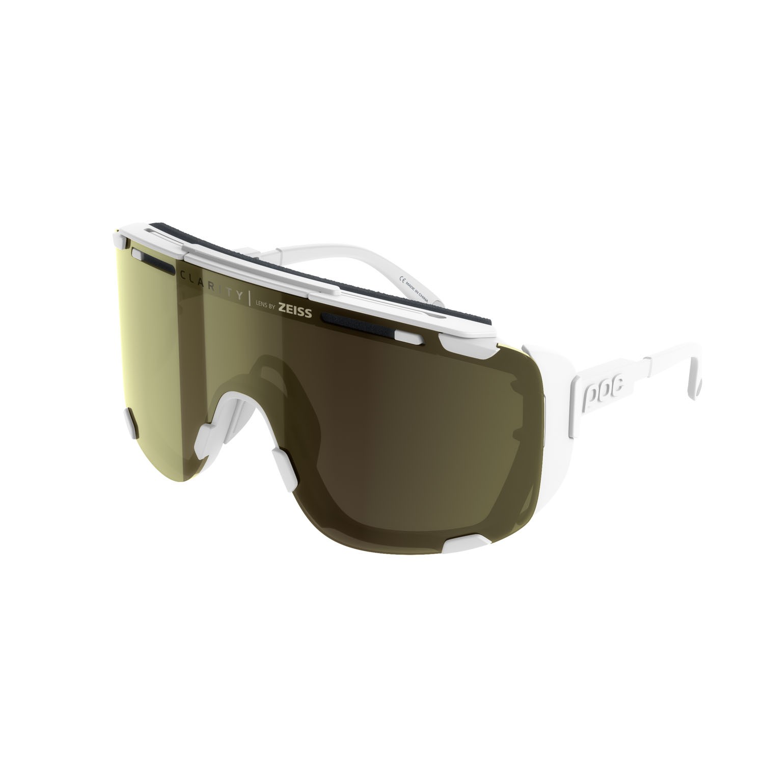 Sunglasses Poc Devour Glacial DVG1001 1001 CNG color hydrogen white lenses clarity universal/spektris amber