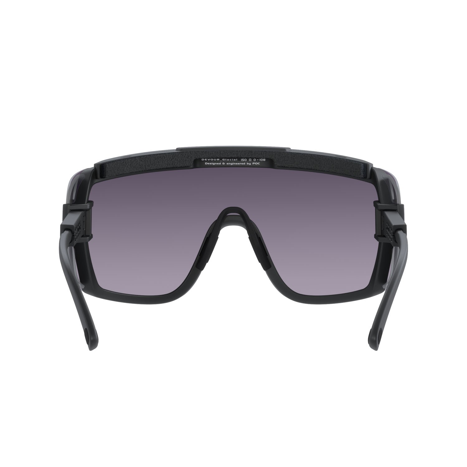 Sunglasses Poc Devour Glacial DVG1001 1002 CNN color uranium black lenses clarity universal/no mirror
