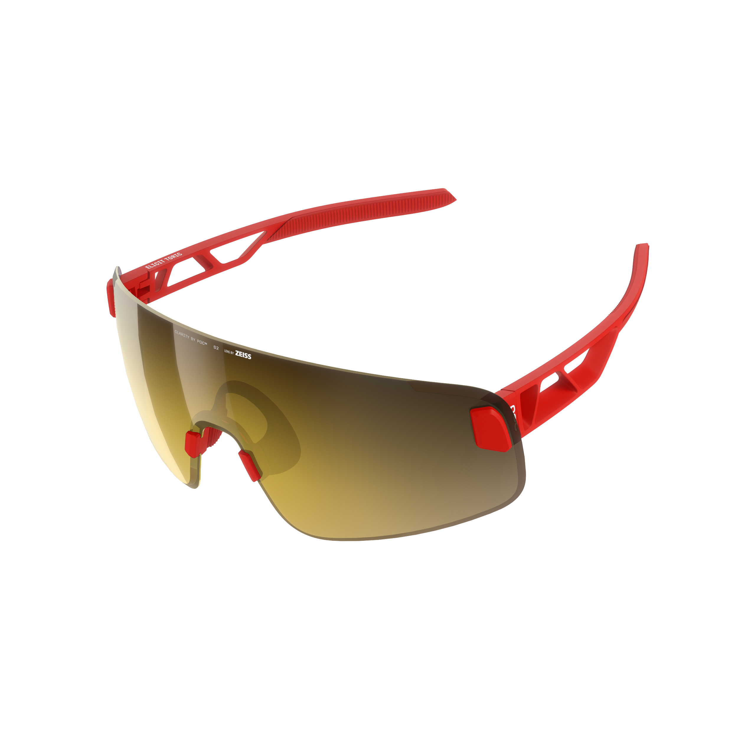Sunglasses Poc Elicit Toric EL1004 9622 color prismane red/clarity road/partly sunny gold 