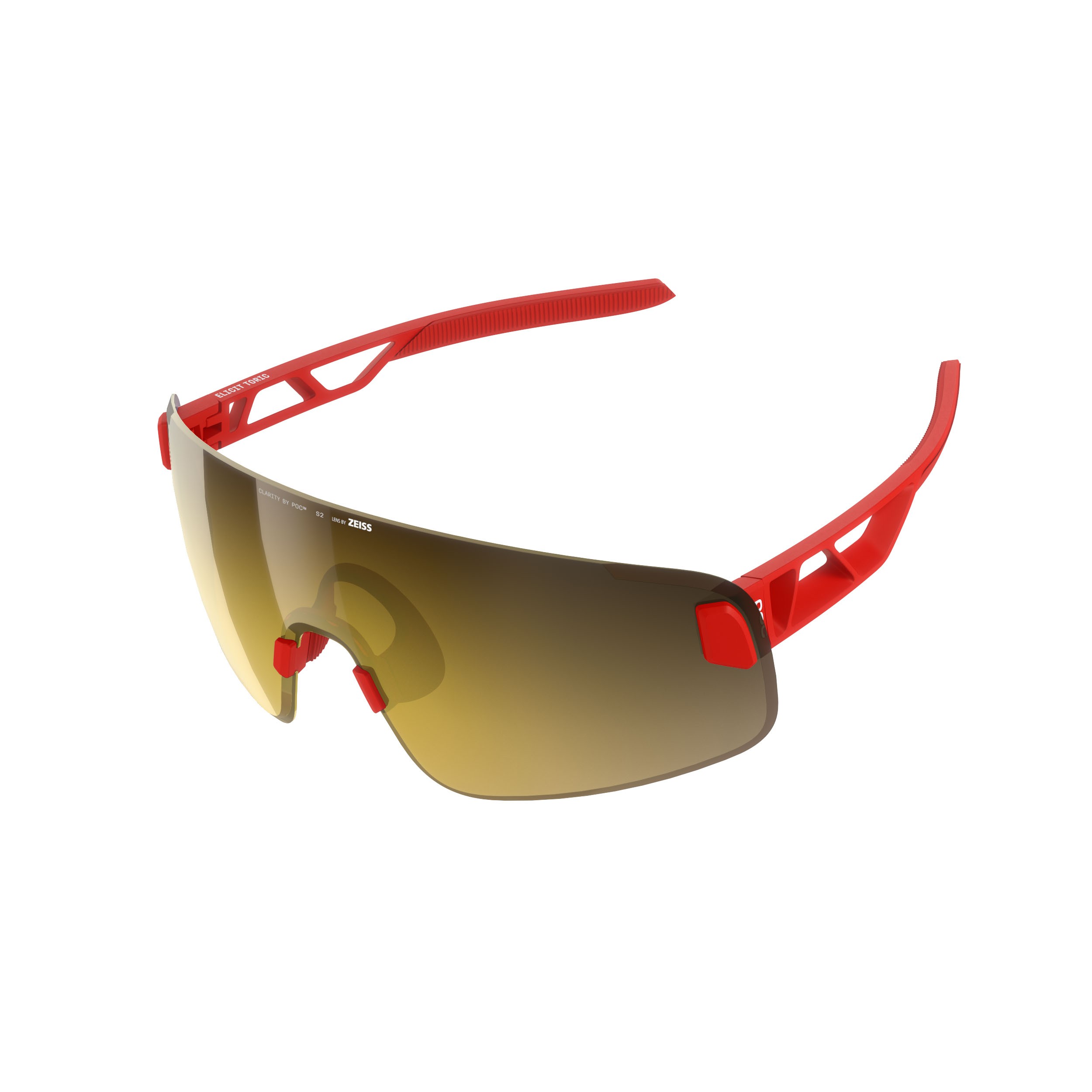 Sunglasses Poc Elicit Toric EL1006 9622 color prismane red/clarity road/partly sunny gold 