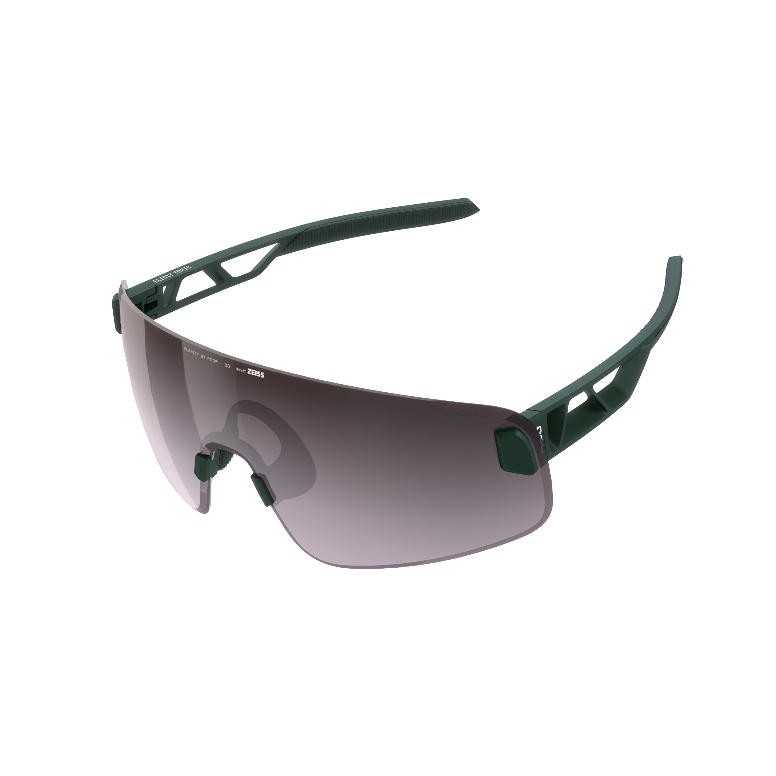 Sunglasses Poc Elicit Toric EL1006 9623 color pargasite green/clarity road/sunny silver 