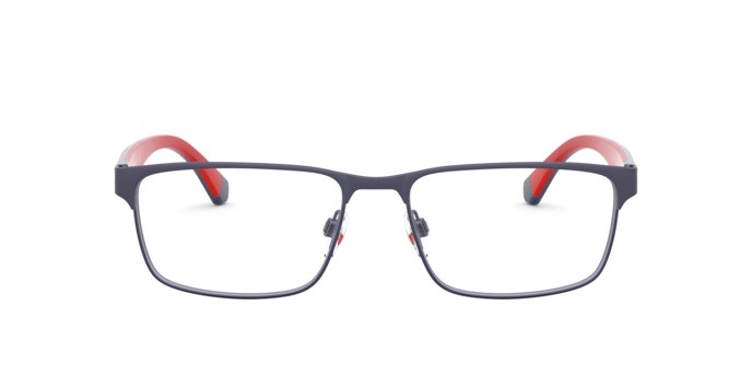 Occhiali da vista Emporio Armani EA 1105 (3092) colore matte blue forma rettangolare lenti demo lens