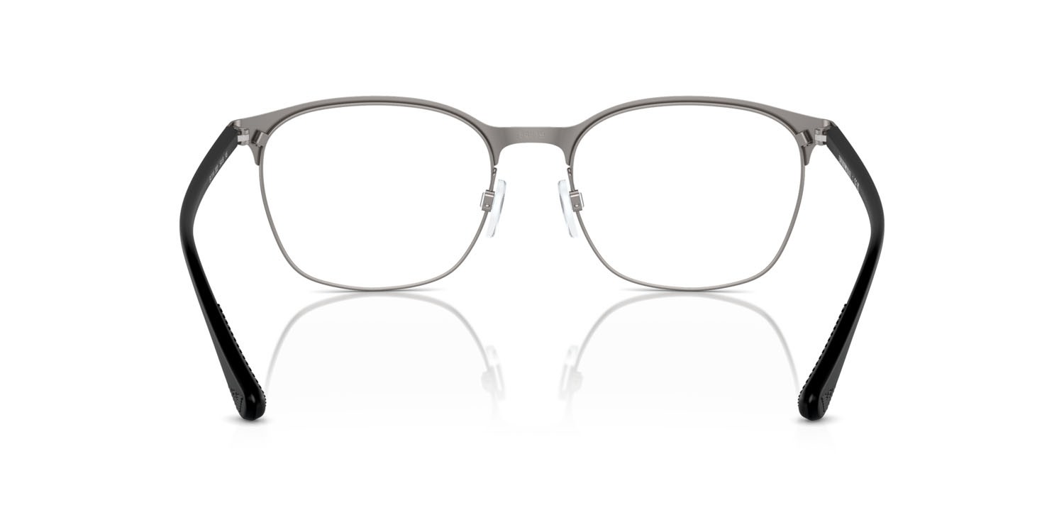 Occhiali da vista Emporio Armani EA 1114 (3032) colore gunmetal opaco forma ovale lenti lente demo