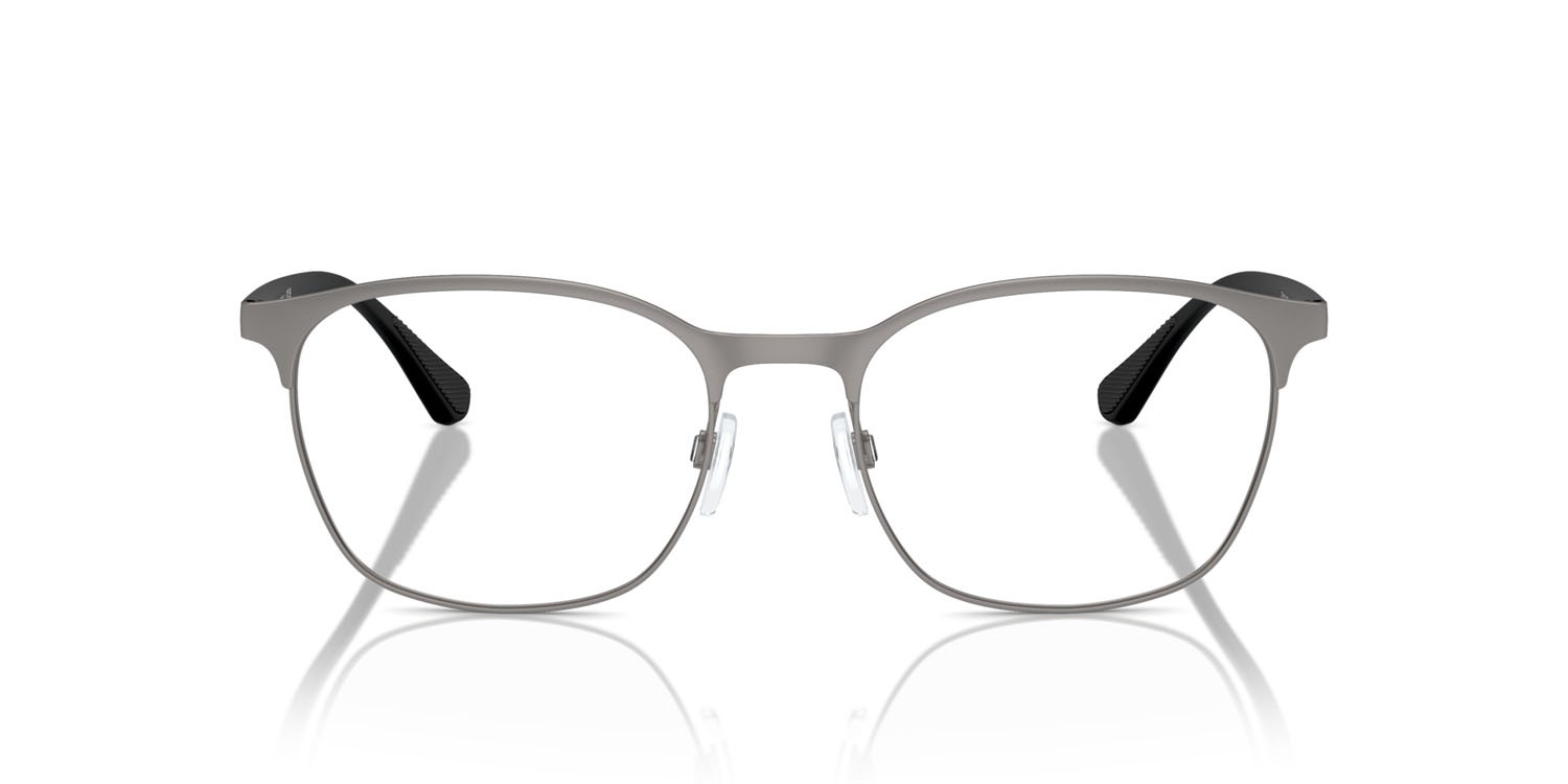 Occhiali da vista Emporio Armani EA 1114 (3032) colore gunmetal opaco forma ovale lenti lente demo