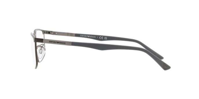 Brillen Emporio Armani EA 1131 (3003) farbe gunmetal opaco form quadratisch gläser lente demo