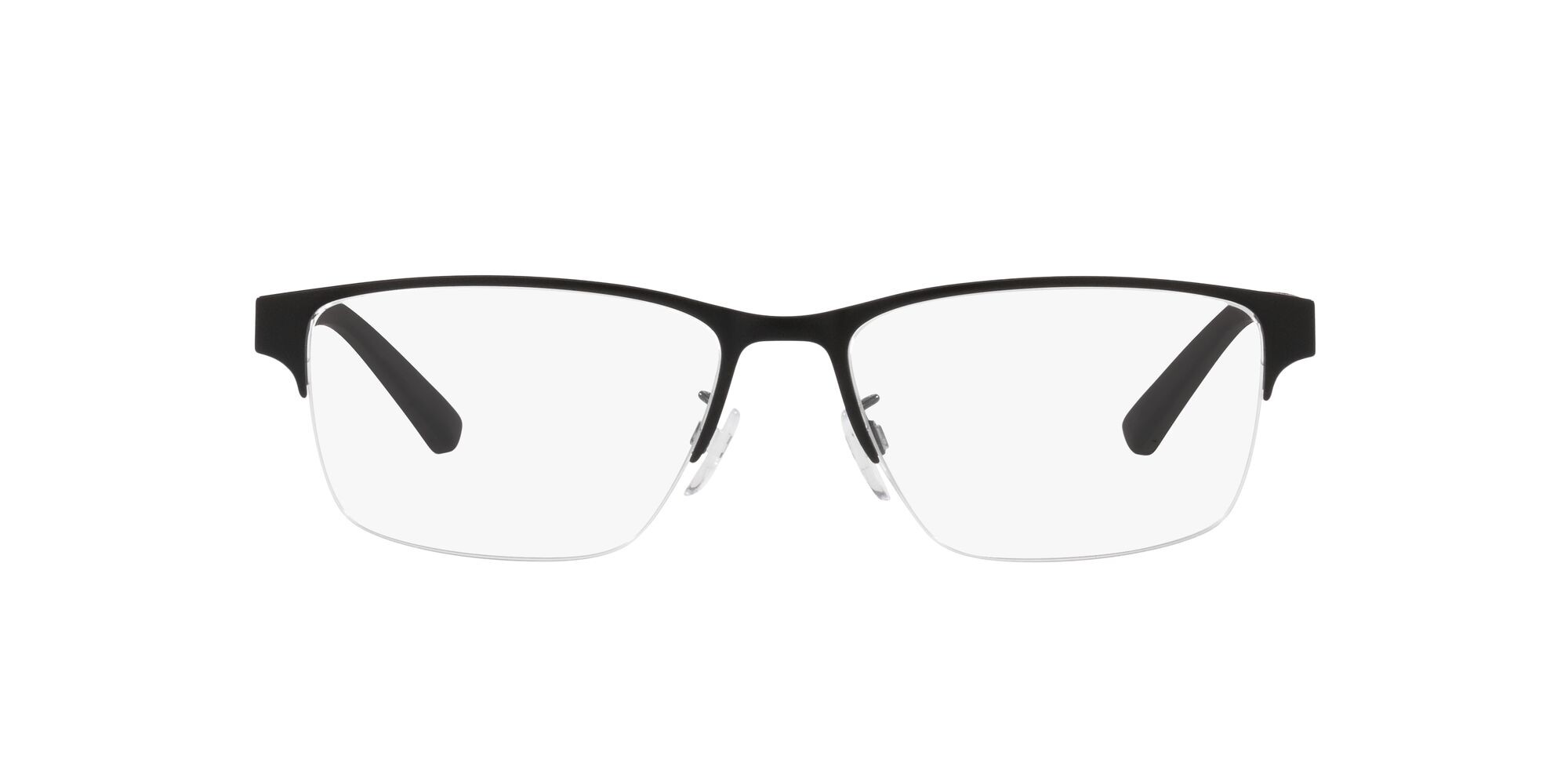 Occhiali da vista Emporio Armani EA 1138 (3001) colore nero opaco forma quadrato lenti lente demo
