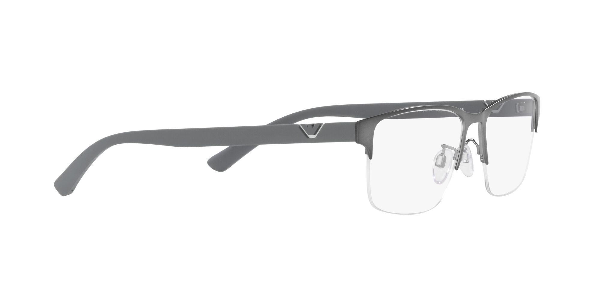 Brillen Emporio Armani EA 1138 (3003) farbe gunmetal opaco form quadratisch gläser lente demo