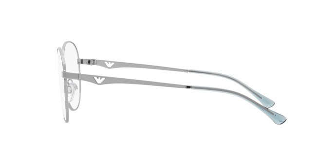 Brillen Emporio Armani EA 1144 (3015) farbe argento lucido form quadratisch gläser lente demo