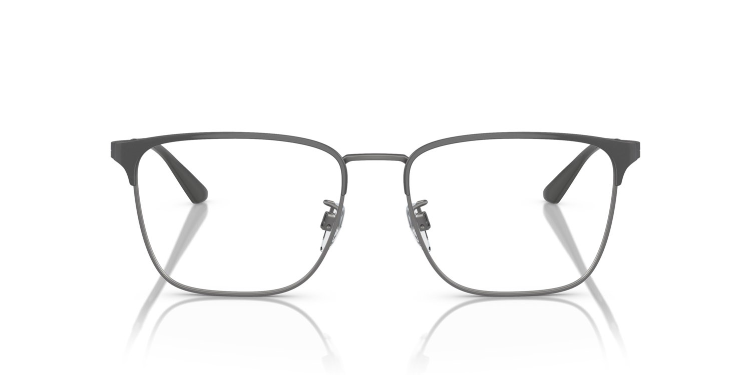 Brillen Emporio Armani EA 1146D (3010) farbe shiny grey/gunmetal form quadratisch gläser lente demo