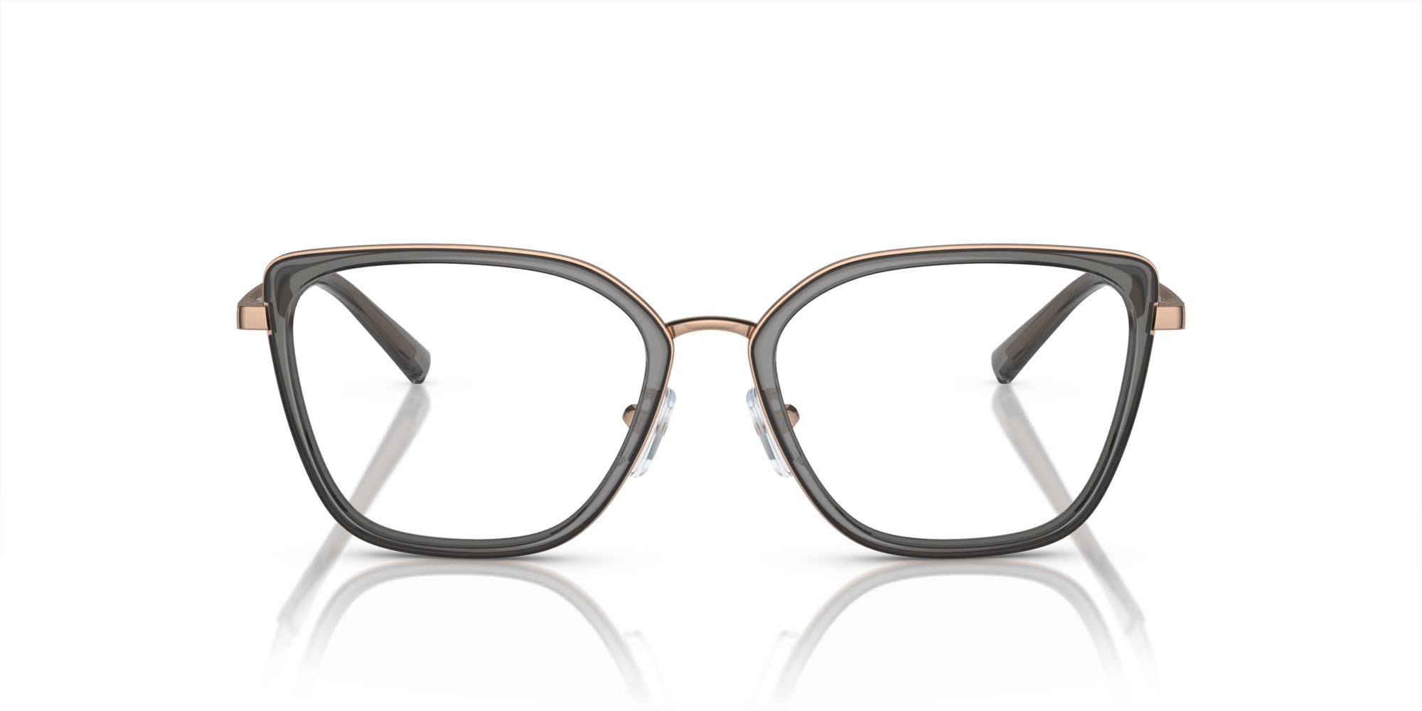 Eyeglasses Emporio Armani EA 1152 (3361) color rose gold lucido shape cat eye lenses lente demo