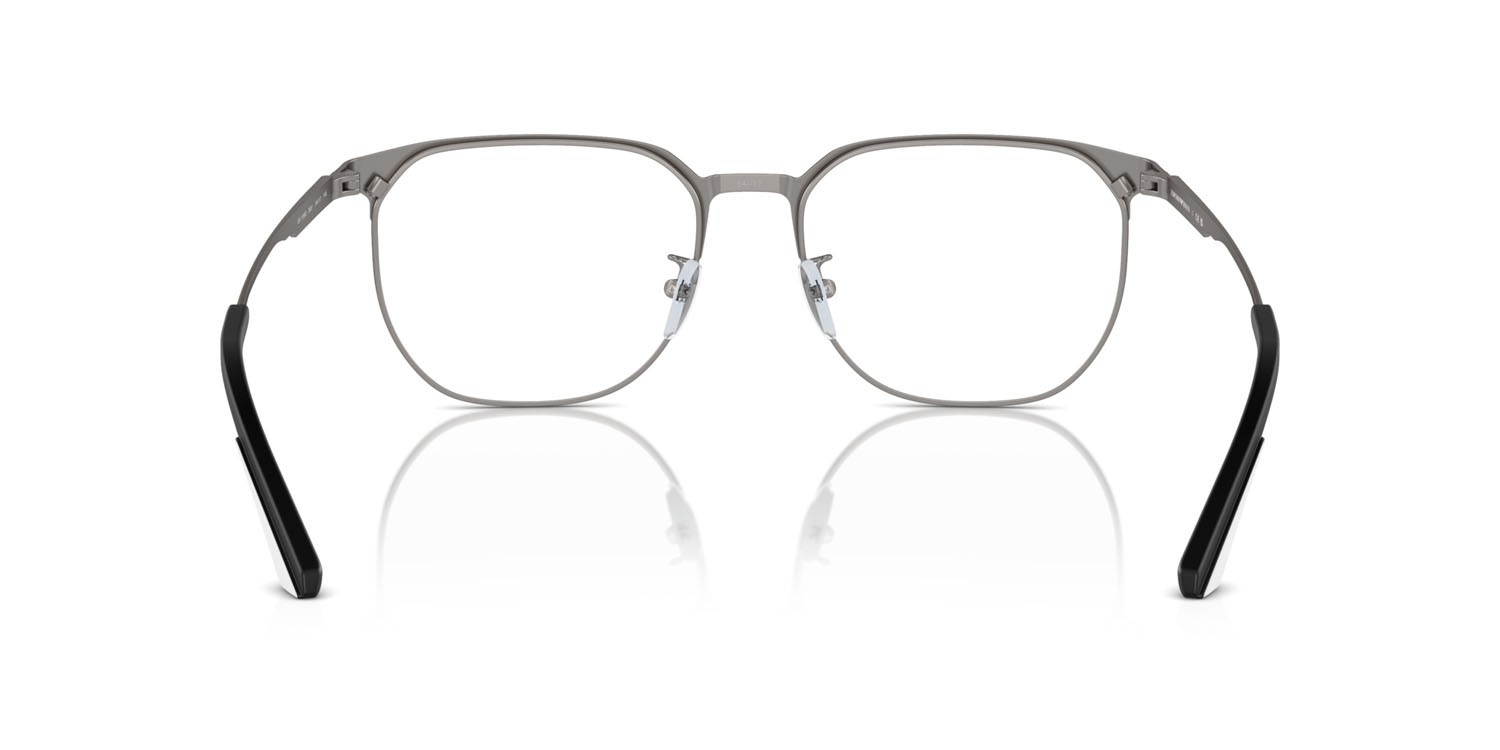 Occhiali da vista Emporio Armani EA 1158D (3001) colore nero opaco/gunmetal forma pantos lenti lente demo