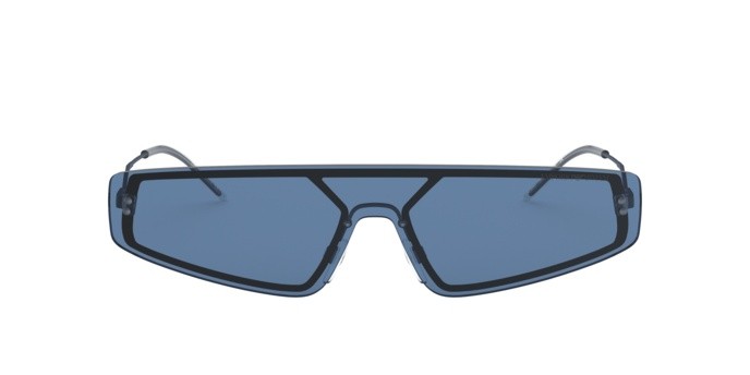 Sonnenbrillen Emporio Armani EA 2092 (309280) farbe blu form rechteckig gläser blue