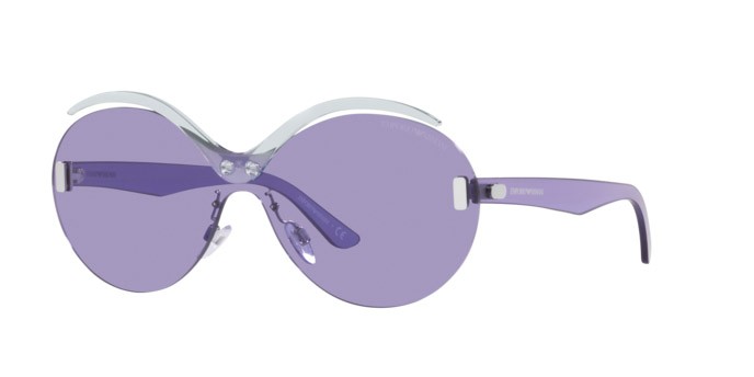 Sonnenbrillen Emporio Armani EA 2131 (30671A) farbe violet form schmetterling gläser violet