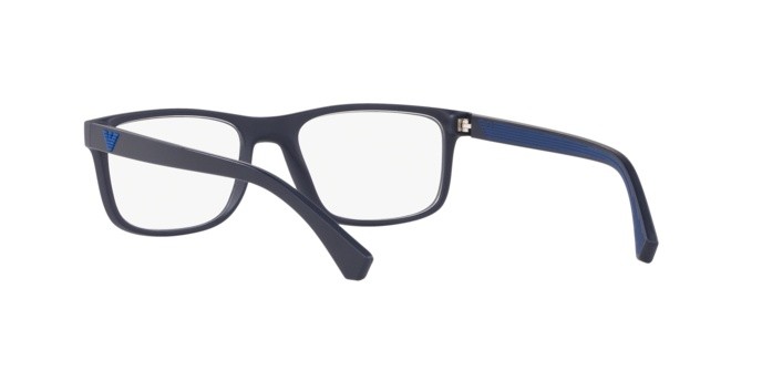 Occhiali da vista Emporio Armani EA 3147 (5754) colore matte blue forma rettangolare lenti demo lens