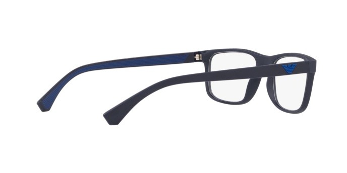 Occhiali da vista Emporio Armani EA 3147 (5754) colore matte blue forma rettangolare lenti demo lens