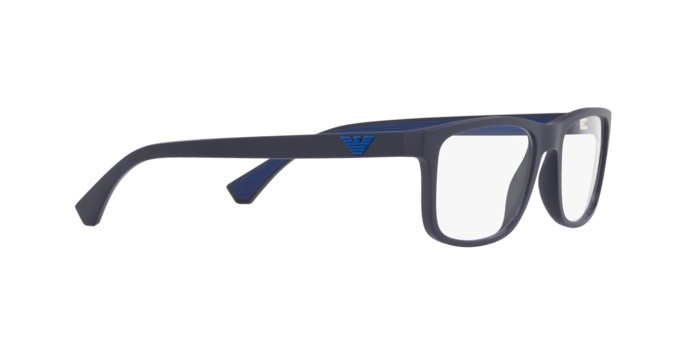 Occhiali da vista Emporio Armani EA 3147 (5754) colore matte blue forma rettangolare lenti demo lens