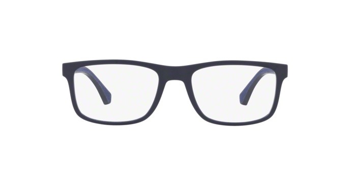 Occhiali da vista Emporio Armani EA 3147 (5754) colore matte blue forma rettangolare lenti demo lens
