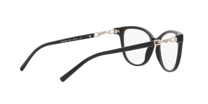 Eyeglasses Emporio Armani EA 3190 (5001) color black shape square lenses demo lens