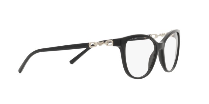 Eyeglasses Emporio Armani EA 3190 (5001) color black shape square lenses demo lens