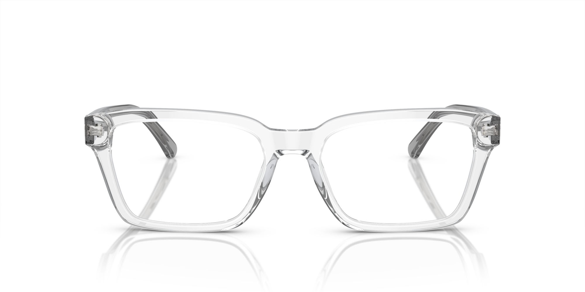 Occhiali da vista Emporio Armani EA 3192 (5883) colore crystal brillante forma rettangolare lenti lente demo