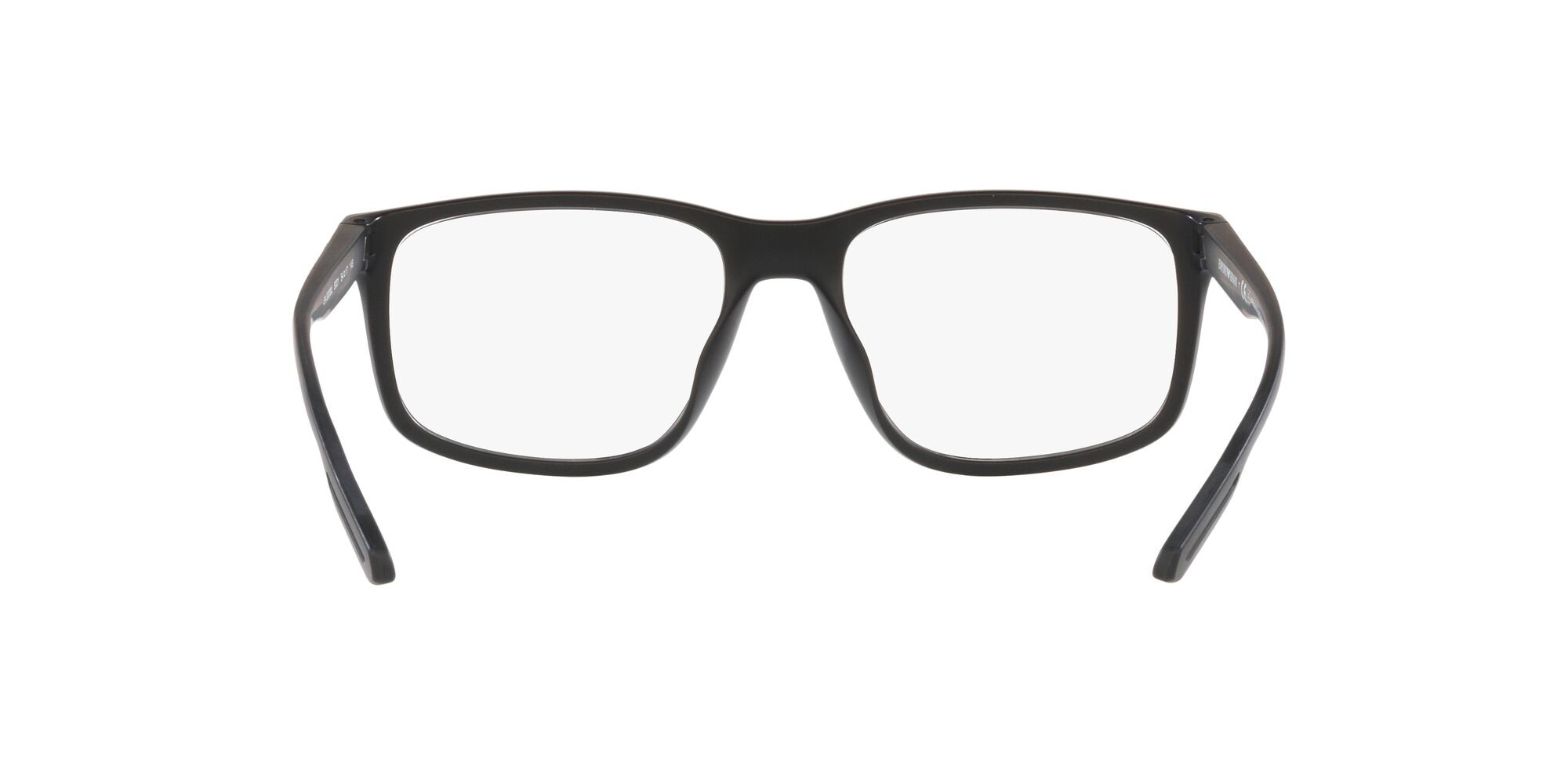 Brillen Emporio Armani EA 3209U (5001) farbe nero opaco form quadratisch gläser lente demo