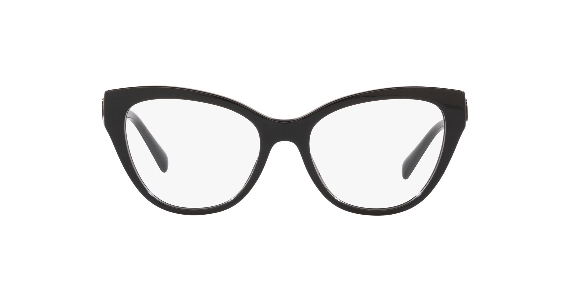 Brillen Emporio Armani EA 3212 (5017) farbe nero lucido form cat-eye gläser lente demo