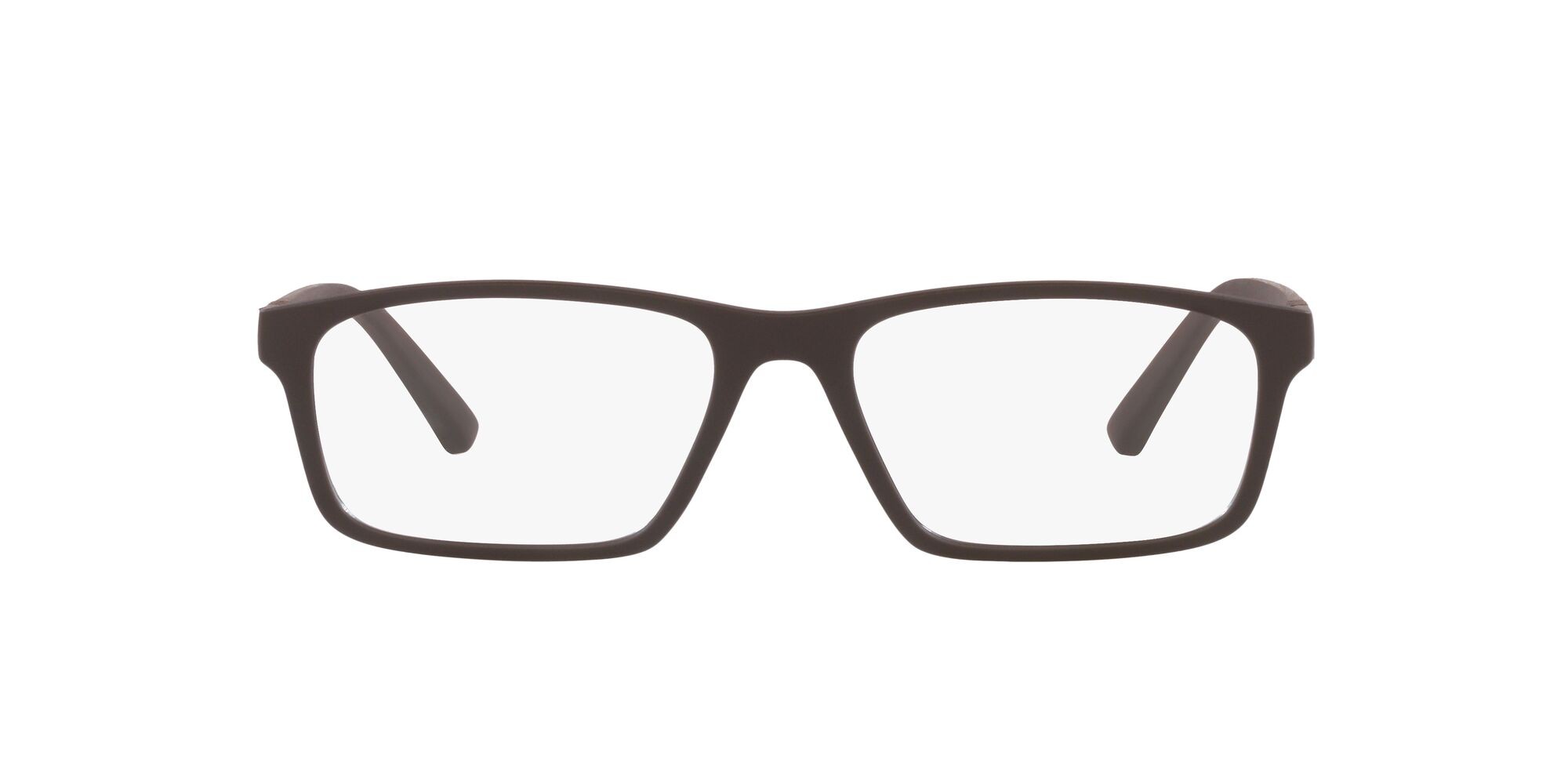 Eyeglasses Emporio Armani EA 3213 (5342) color marrone opaco shape rectangle lenses lente demo