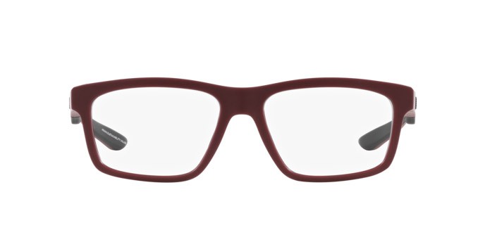 Brillen Emporio Armani EA 3220U (5261) farbe bordeaux opaco form quadratisch gläser lente demo