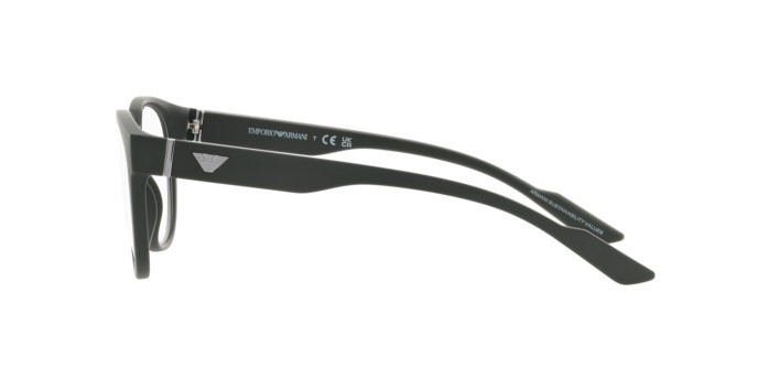 Brillen Emporio Armani EA 3224 (5058) farbe verde opaco form pantos gläser lente demo