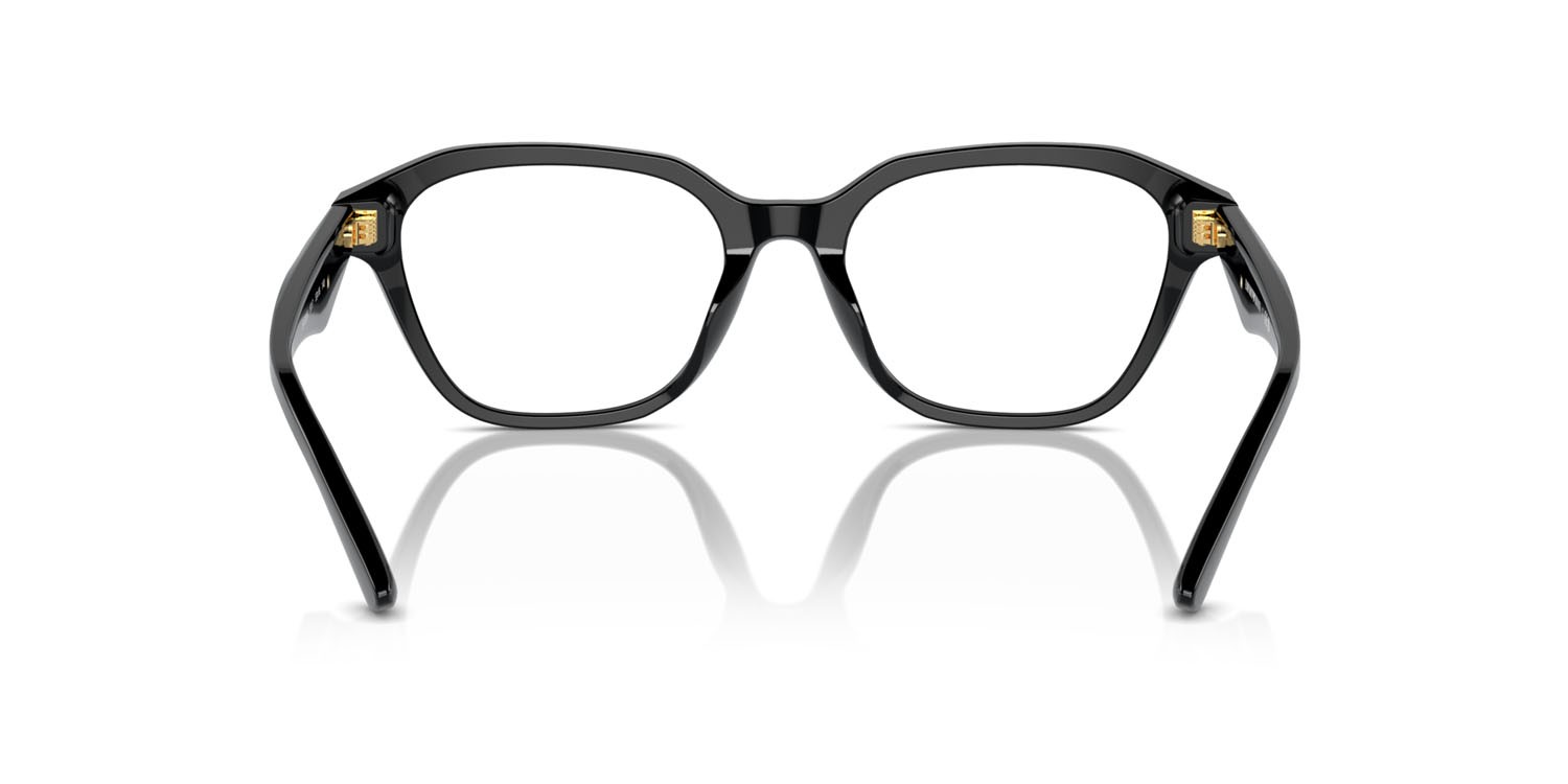 Occhiali da vista Emporio Armani EA 3235U (5017) colore nero lucido forma irregolare lenti lente demo
