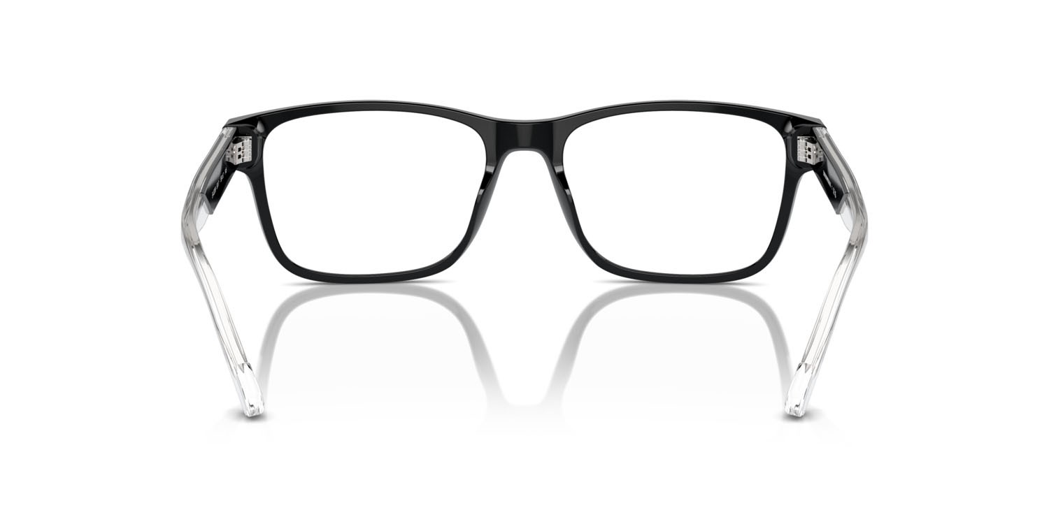 Occhiali da vista Emporio Armani EA 3239 (5017) colore nero forma rettangolare lenti lente demo
