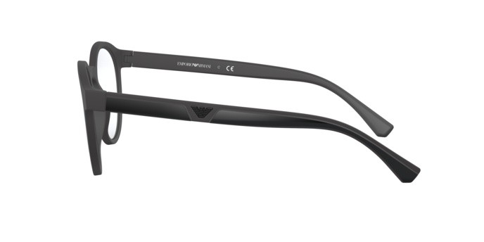 Occhiali da vista Emporio Armani EA 4152 (58011W) + Clip on colore matte black forma pantos lenti clear