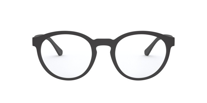 Occhiali da vista Emporio Armani EA 4152 (58011W) + Clip on colore matte black forma pantos lenti clear